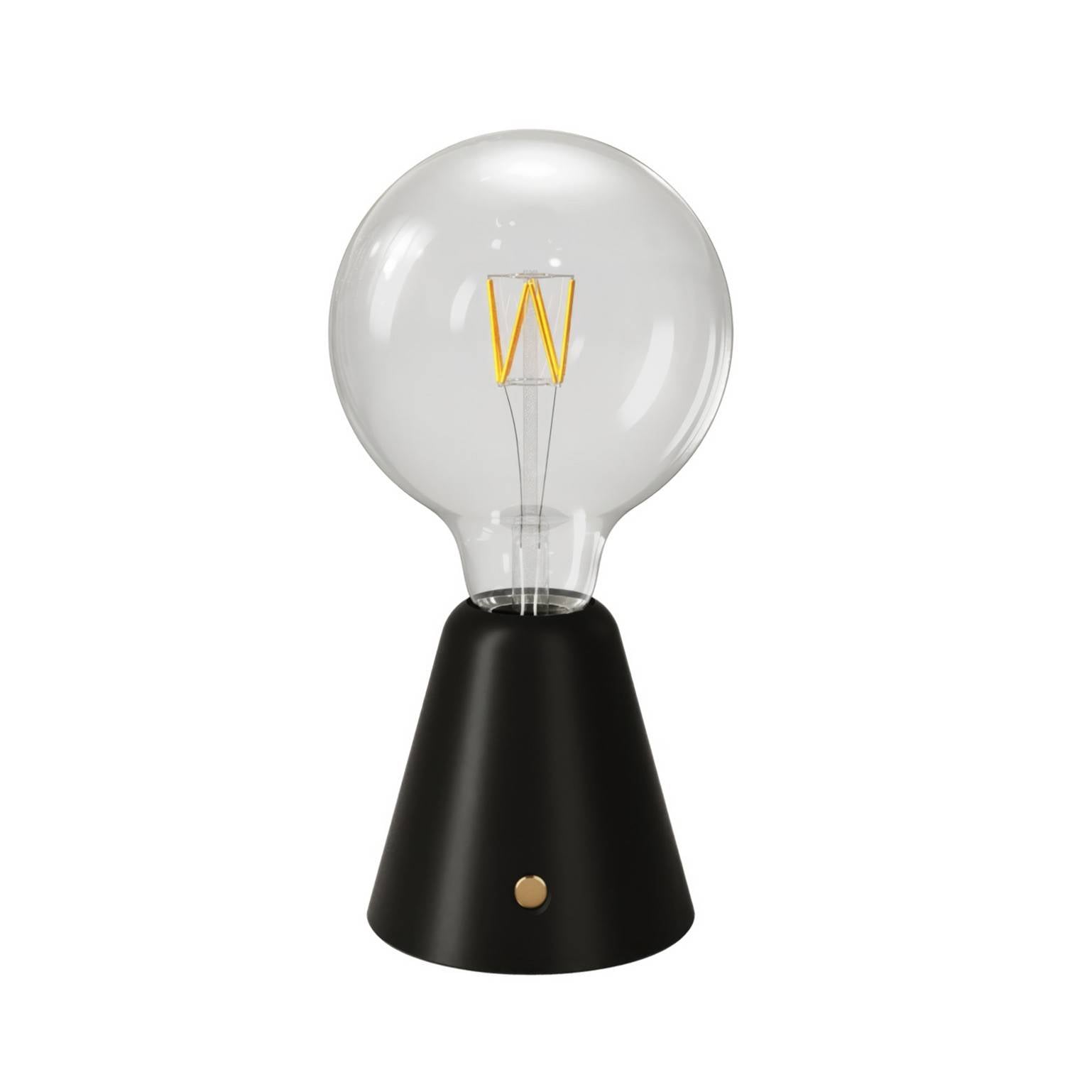 Přenosná dobíjecí LED lampa Cabless01, průměr 125 mm, výkon 1,3 W