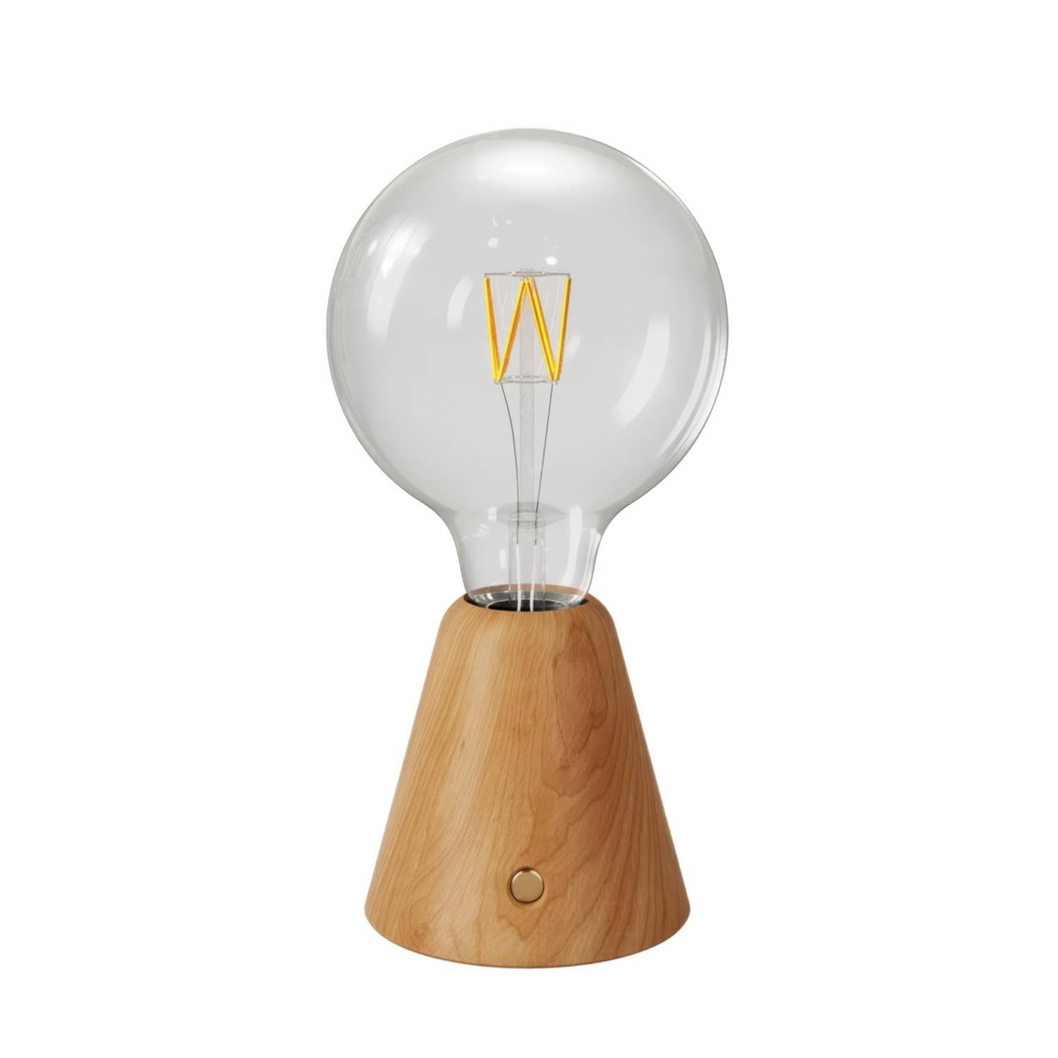 Přenosná dobíjecí LED lampa Cabless01, průměr 125 mm, výkon 1,3 W
