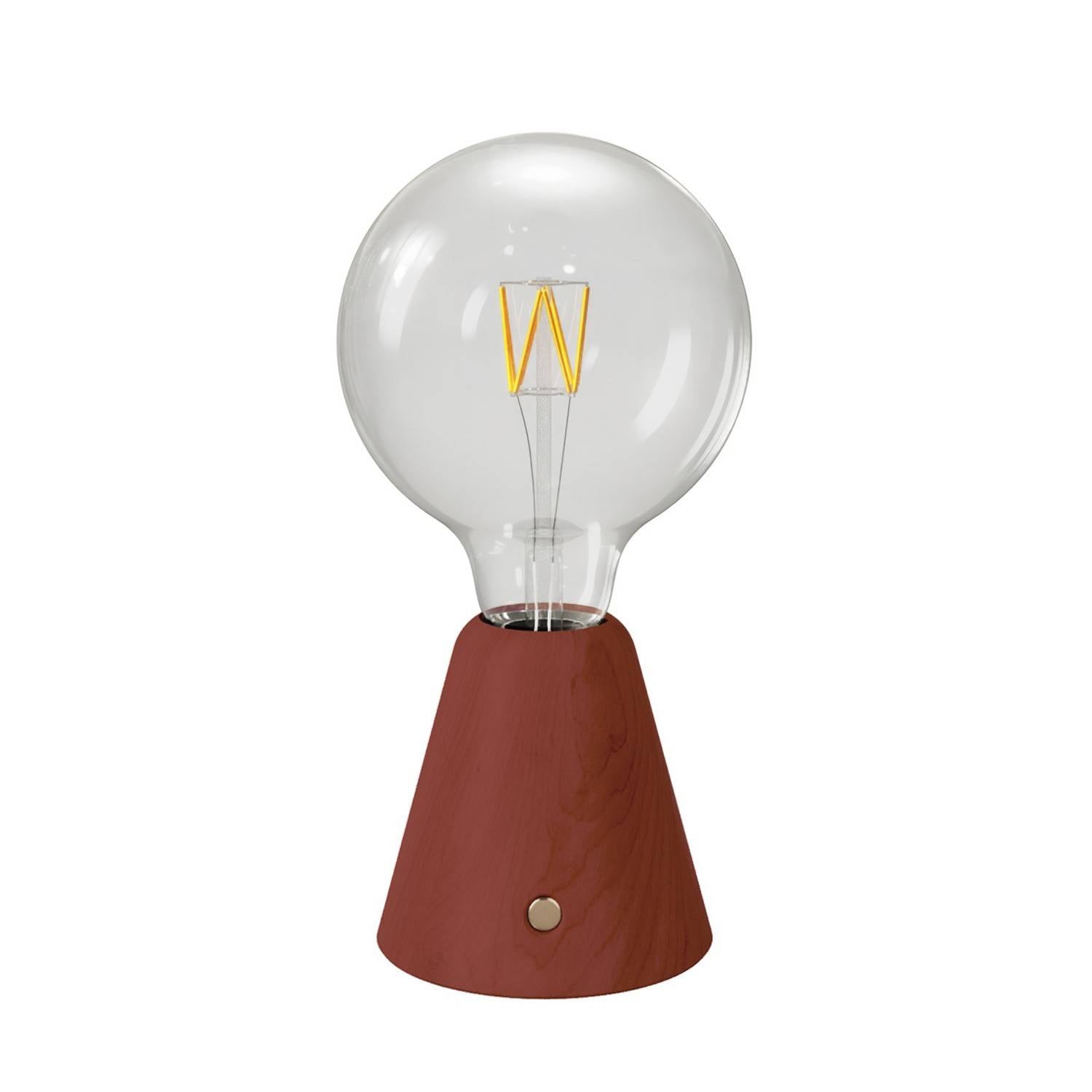 Přenosná dobíjecí LED lampa Cabless01, průměr 125 mm, výkon 1,3 W