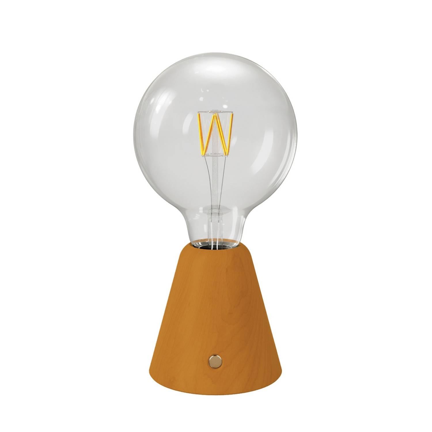 Přenosná dobíjecí LED lampa Cabless01, průměr 125 mm, výkon 1,3 W