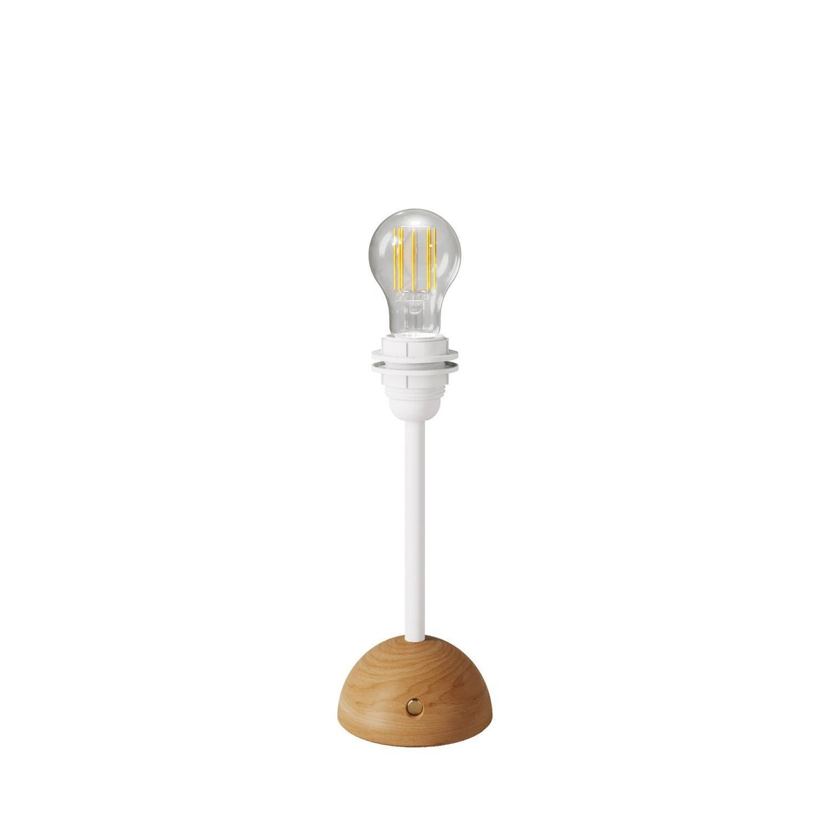 Přenosná dobíjecí lampa Cabless12 s kapkovou žárovkou, 12 hodin výdrže, 5V