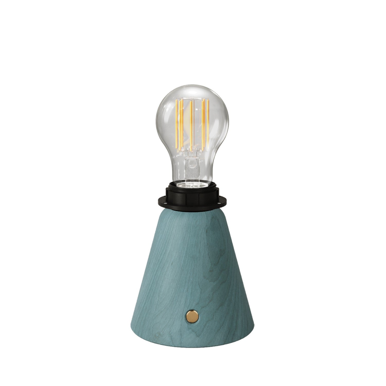 Přenosná dobíjecí lampa Cabless11 s LED žárovkou E27, 12h výdrž, Ø 100 mm