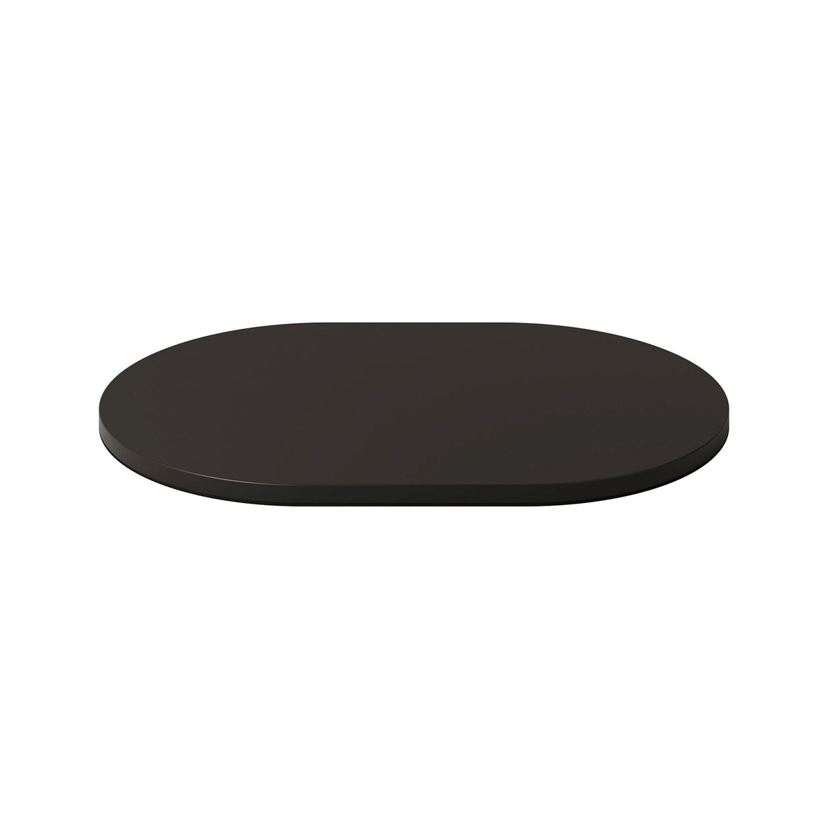 Oválný kovový podstavec pro stolní lampu MAG-Y, 130x90 mm, odolný proti poškrábání