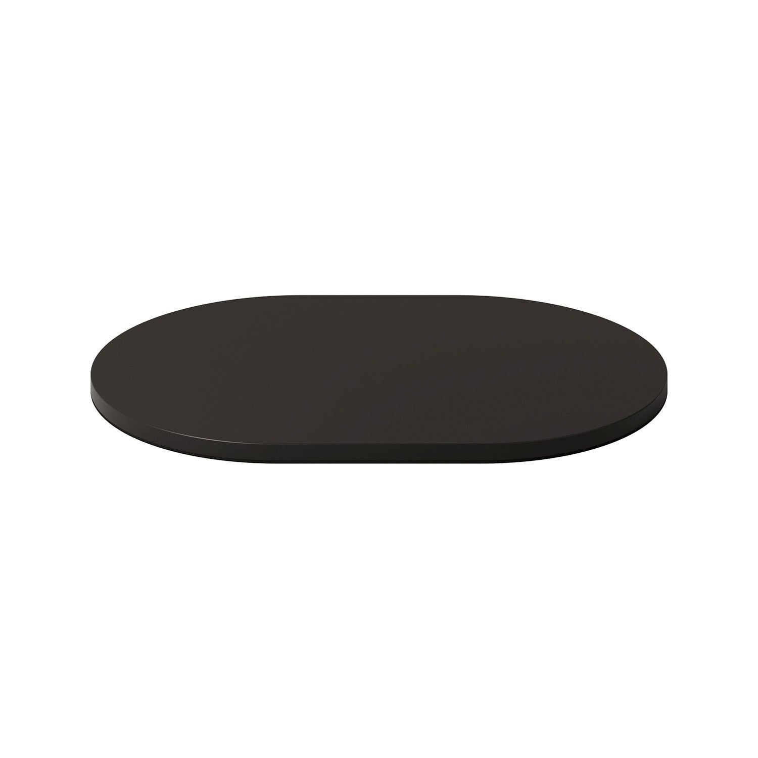 Oválný kovový podstavec pro stolní lampu MAG-Y, 130x90 mm, odolný proti poškrábání