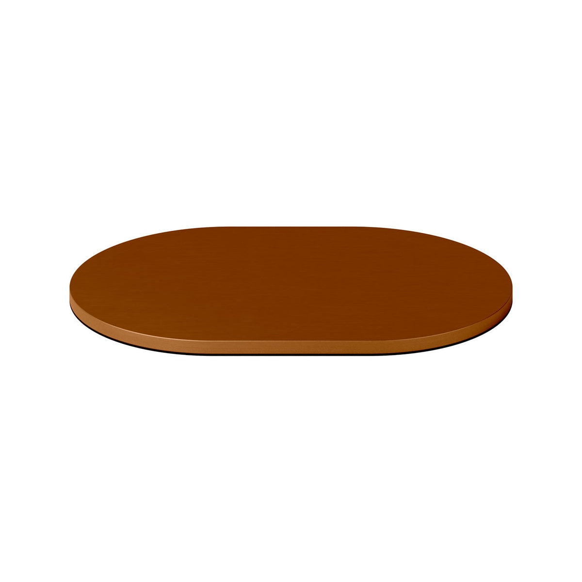 Oválný kovový podstavec pro stolní lampu MAG-Y, 130x90 mm, odolný proti poškrábání