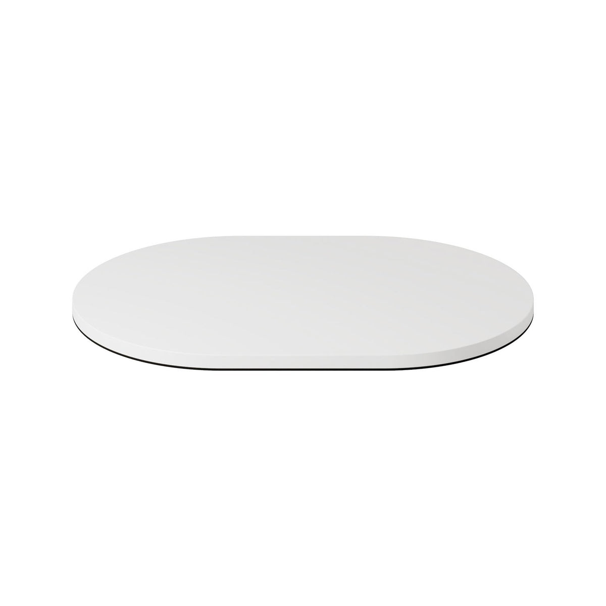 Oválný kovový podstavec pro stolní lampu MAG-Y, 130x90 mm, odolný proti poškrábání