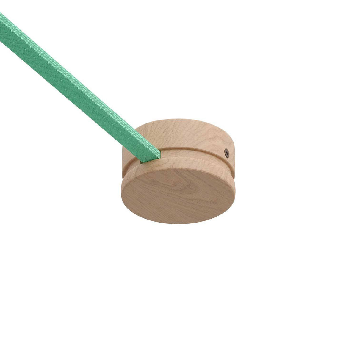 Dřevěný stropní baldachýn 80 mm s příslušenstvím pro světelné řetězy