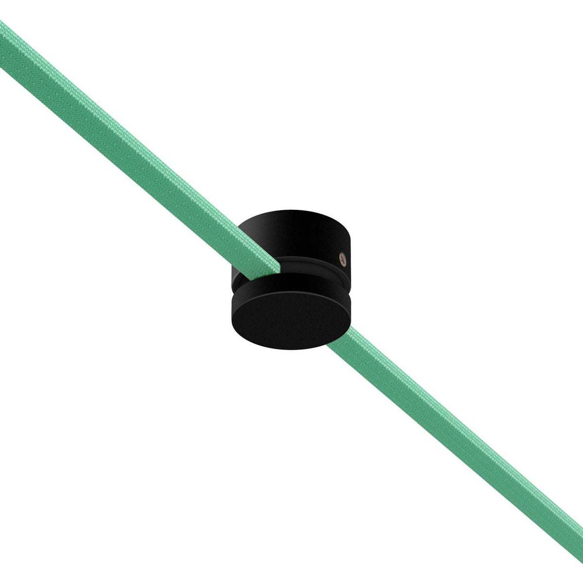Dřevěná nástěnná svorka pro světelné řetězy, průměr 50 mm, výška 40 mm