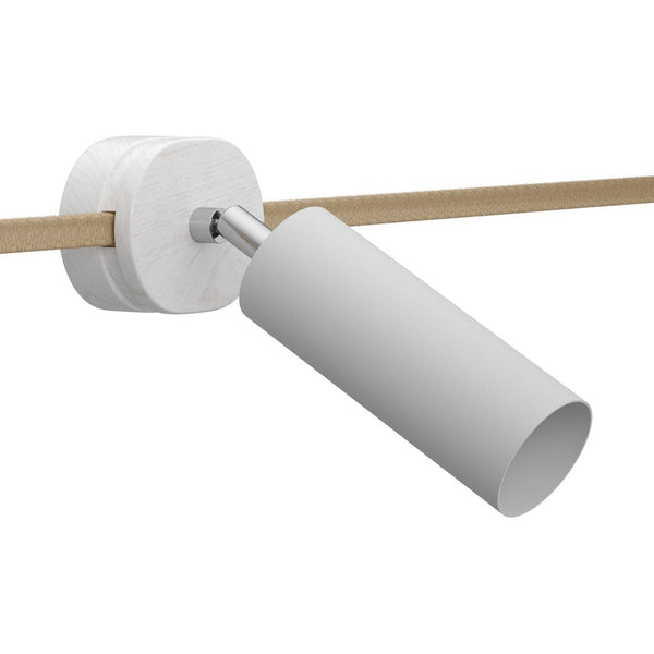 Fermaluce Filè - nastavitelné bodové svítidlo s kovovým stínidlem Tub-E14, průměr 60mm, max 10W