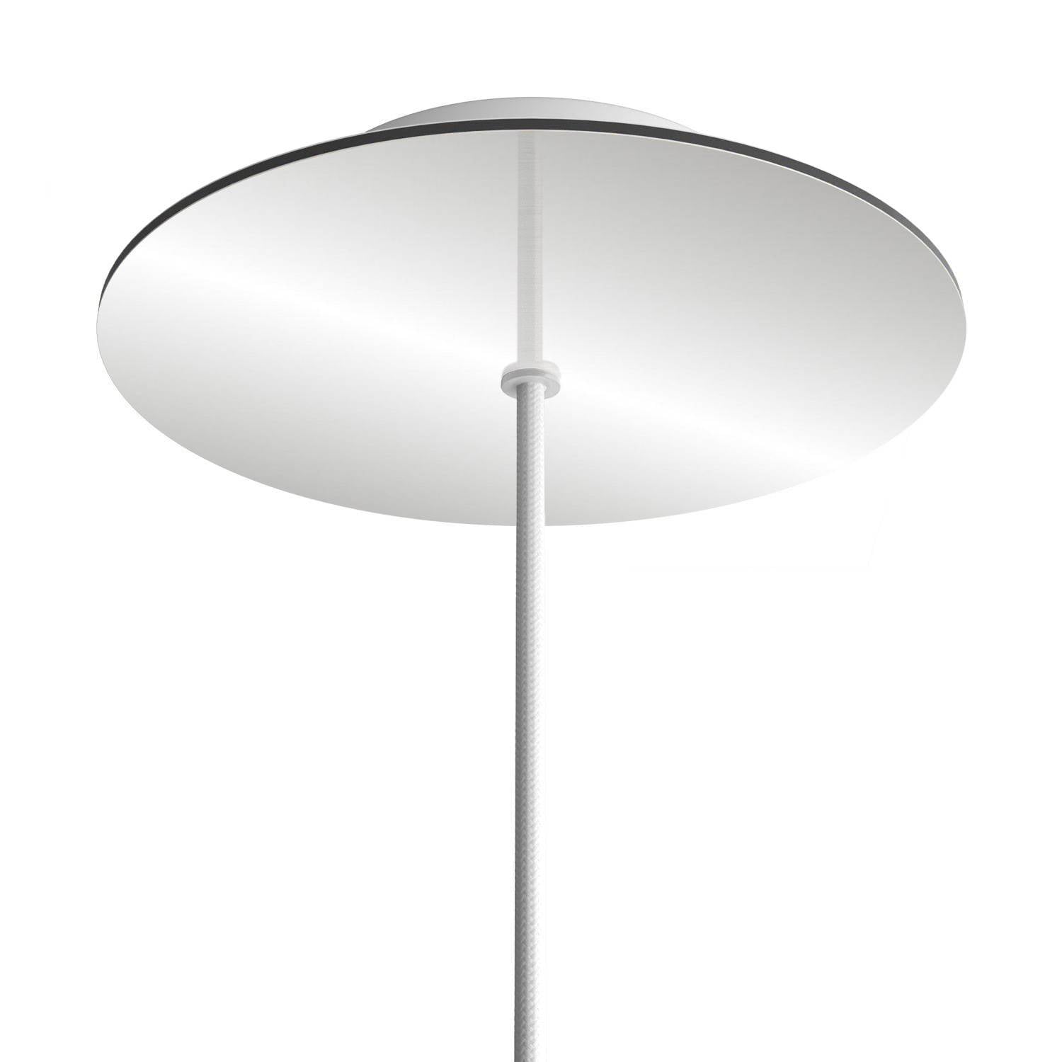 Kruhový stropní baldachýn Rose-One System, průměr 200 mm, kovový