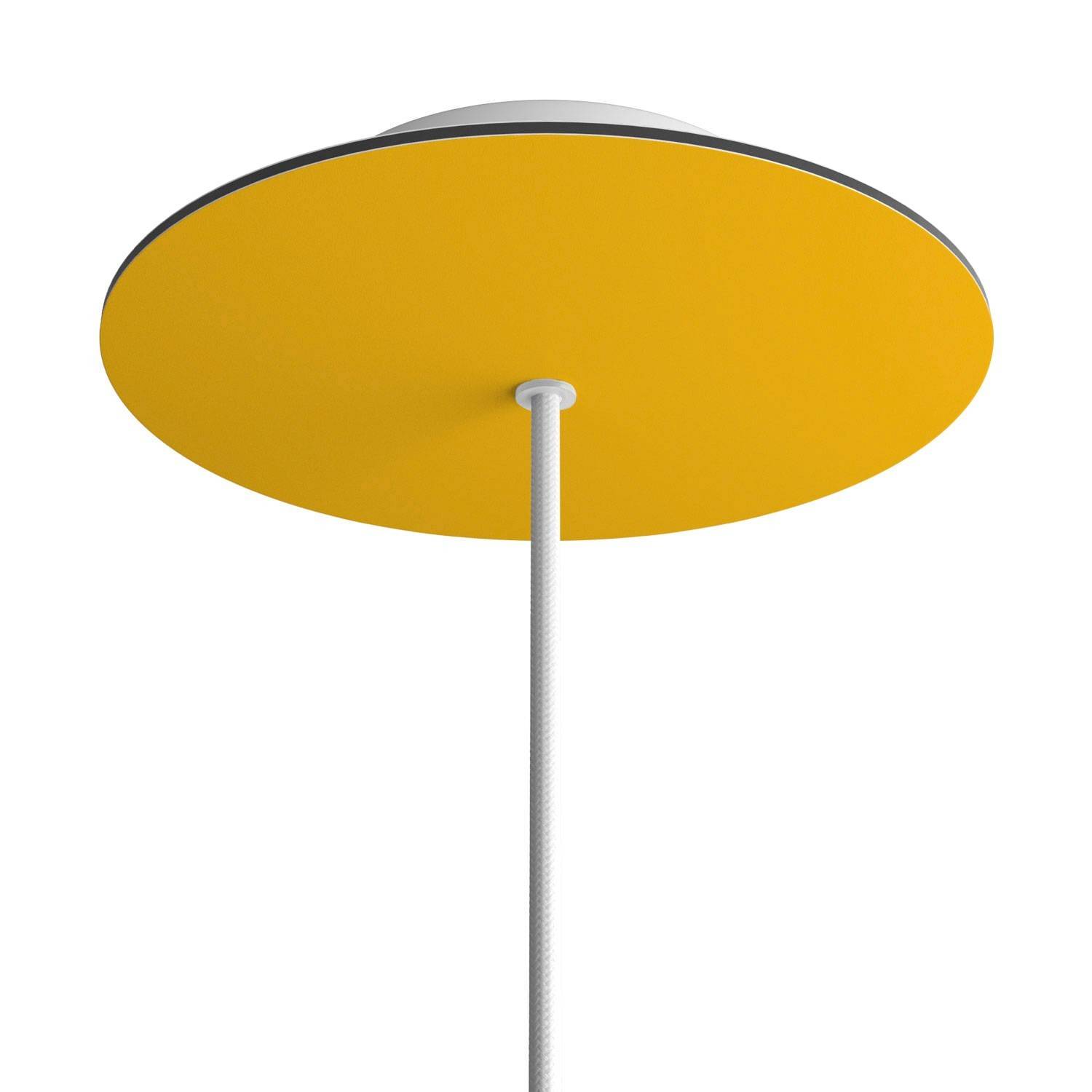 Kruhový stropní baldachýn Rose-One System, průměr 200 mm, kovový