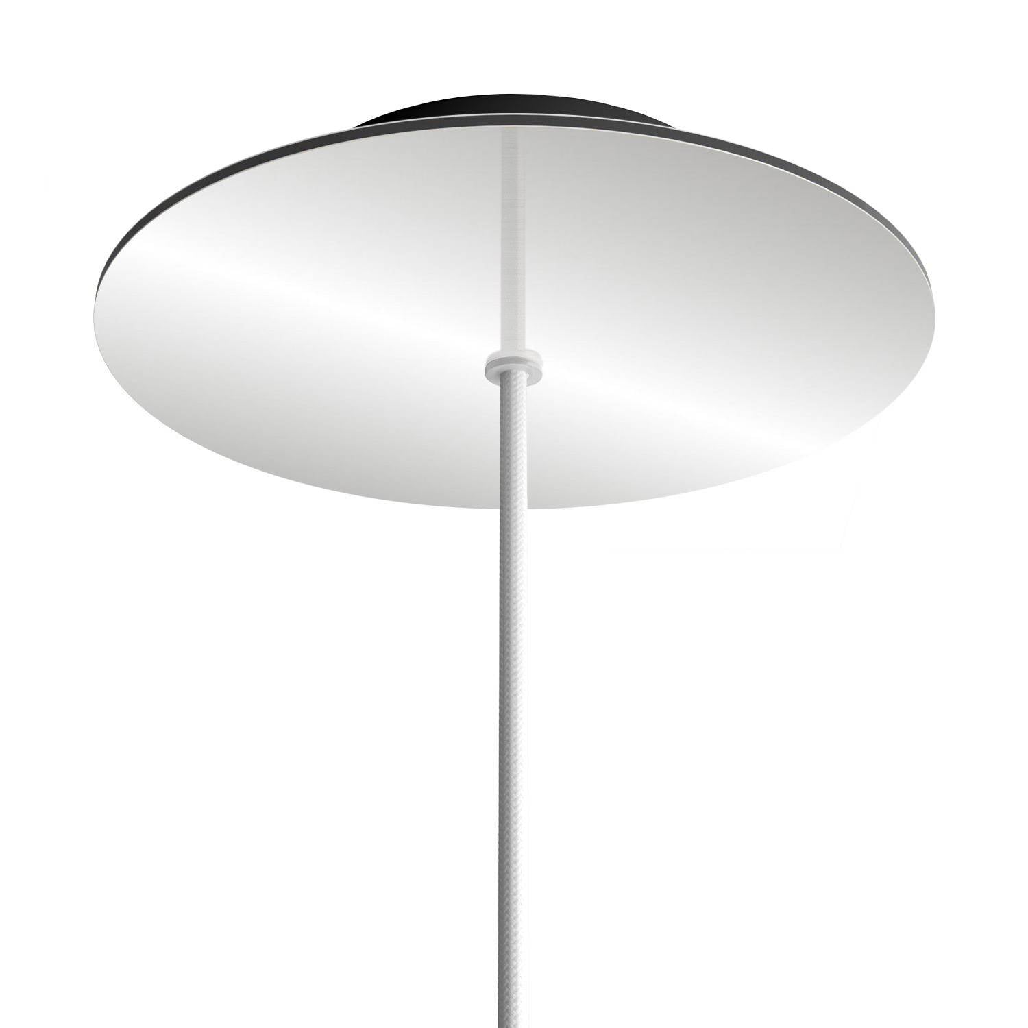 Kruhový stropní baldachýn Rose-One System, průměr 200 mm, kovový