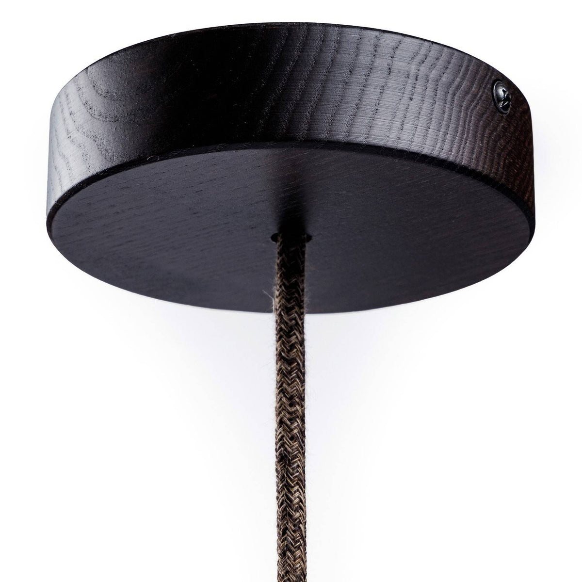 Dřevěný stropní baldachýn Ø 120 mm, výška 32 mm, italská výroba