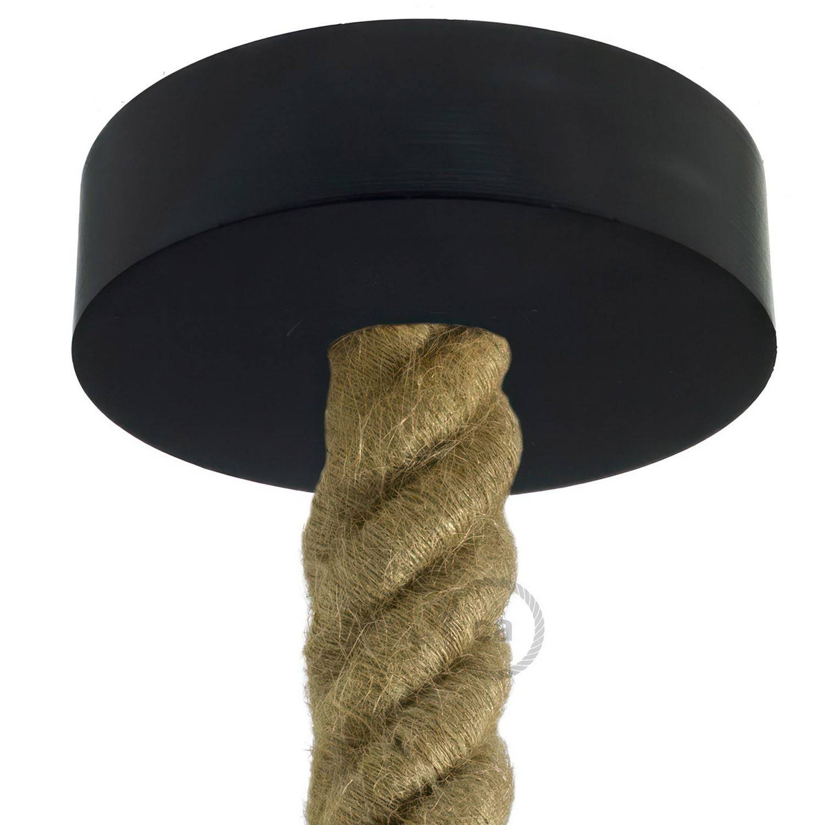 Dřevěný stropní baldachýn 32 mm pro 3XL lanový kabel, Ø 120 mm