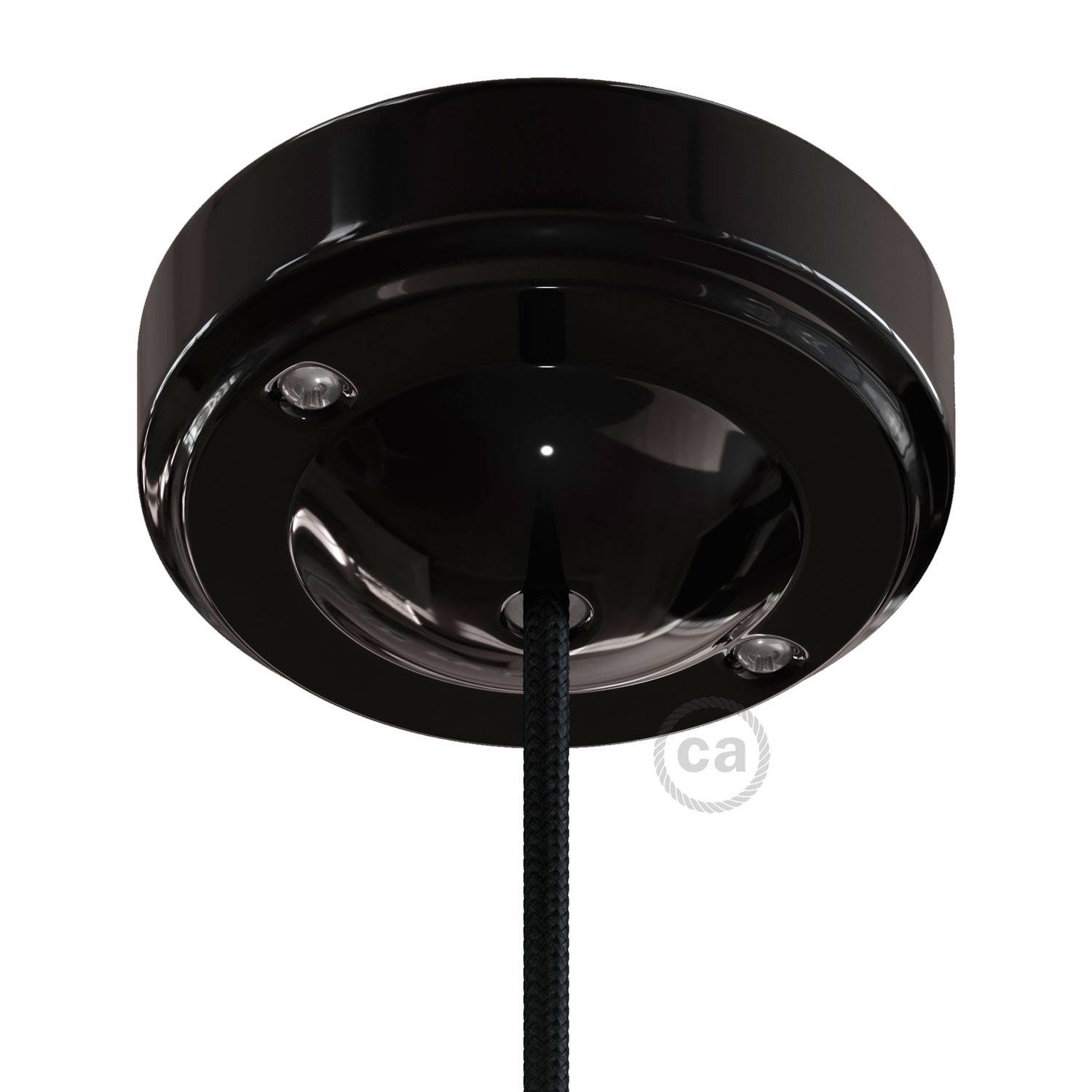Porcelánový minimalistický stropní baldachýn průměr 100 mm