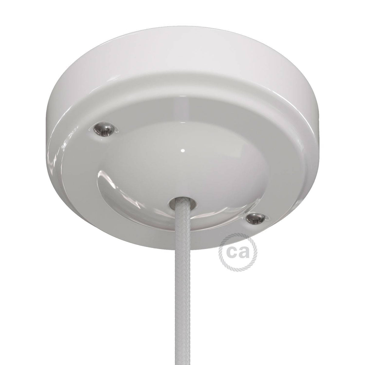 Porcelánový minimalistický stropní baldachýn průměr 100 mm