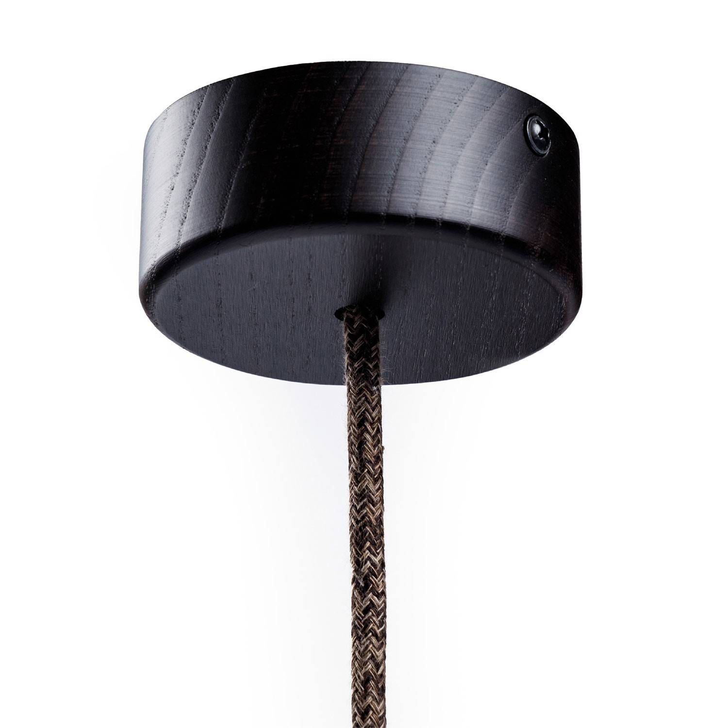 Malý dřevěný stropní baldachýn 30 mm, průměr 88 mm