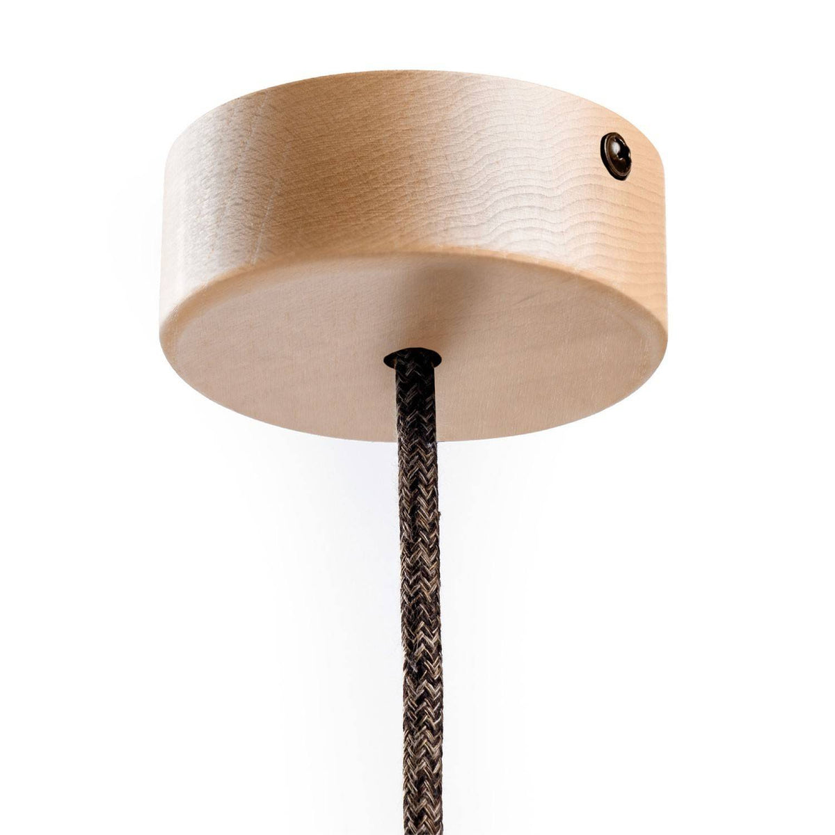 Malý dřevěný stropní baldachýn 30 mm, průměr 88 mm