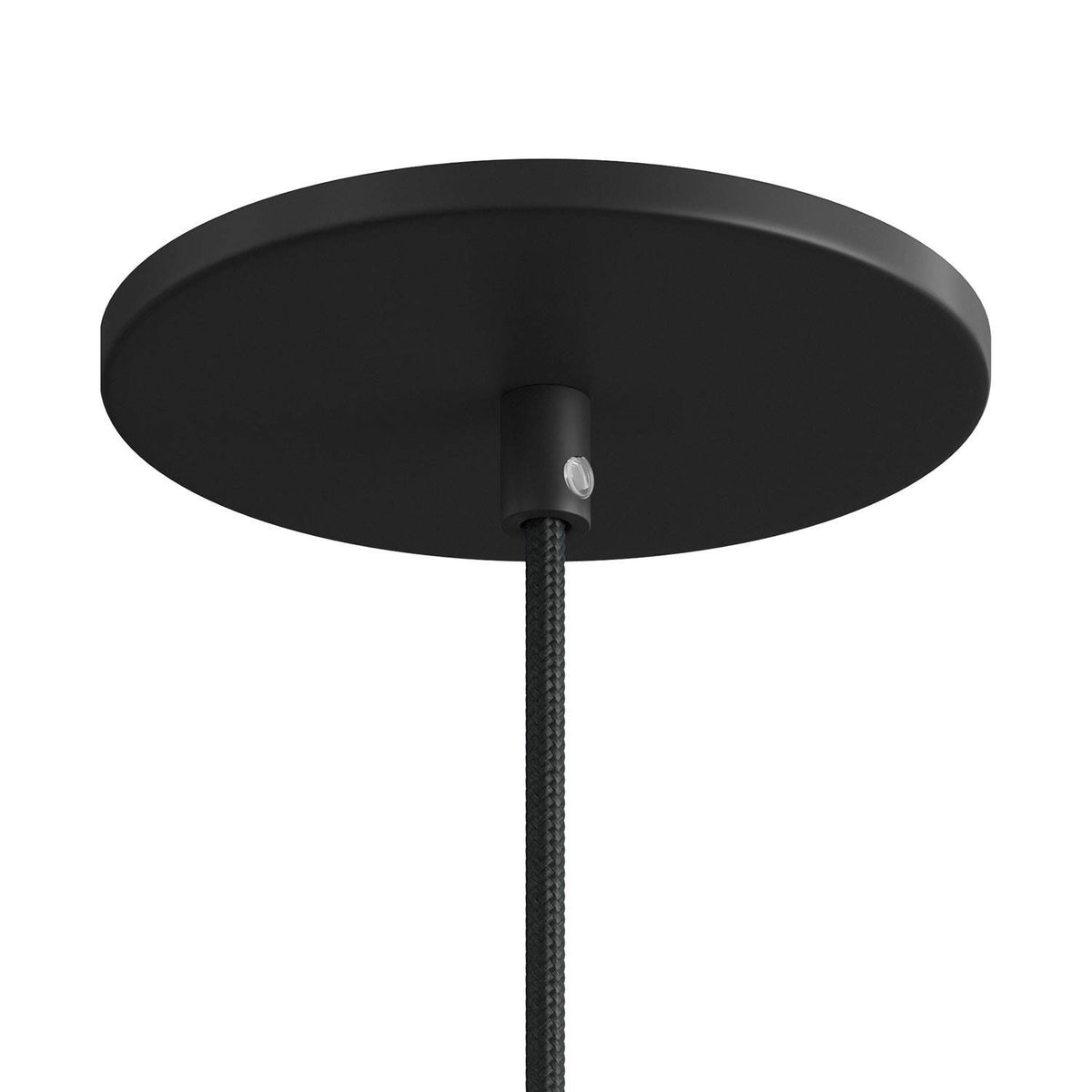 Zapuštěný stropní baldachýn 126 mm, kovový