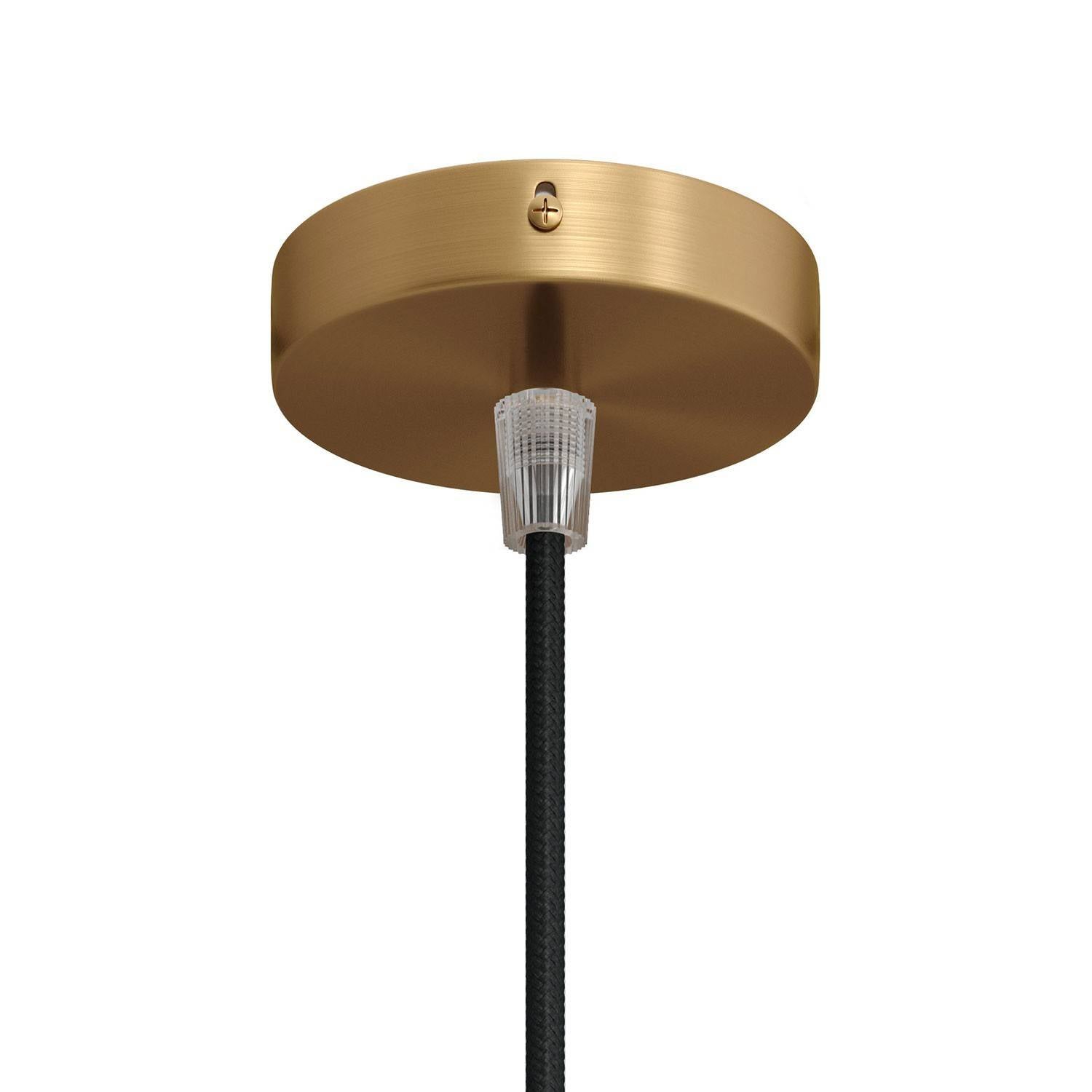 Malý kovový stropní baldachýn průměr 83 mm s 1 otvorem