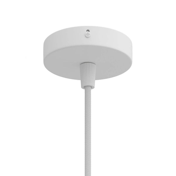 Malý kovový stropní baldachýn průměr 83 mm s 1 otvorem