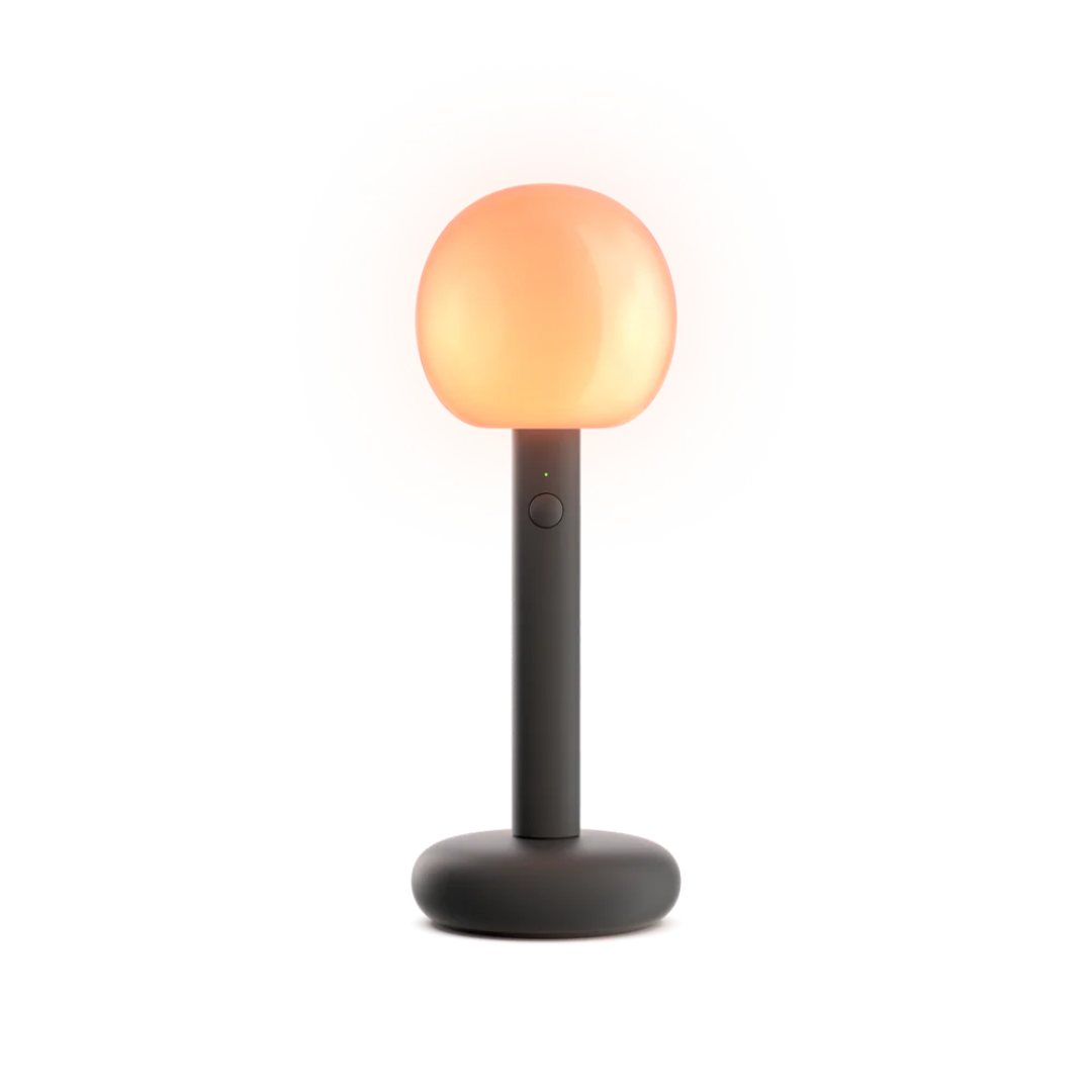 Fire - přenosná stolní lampa - Grau