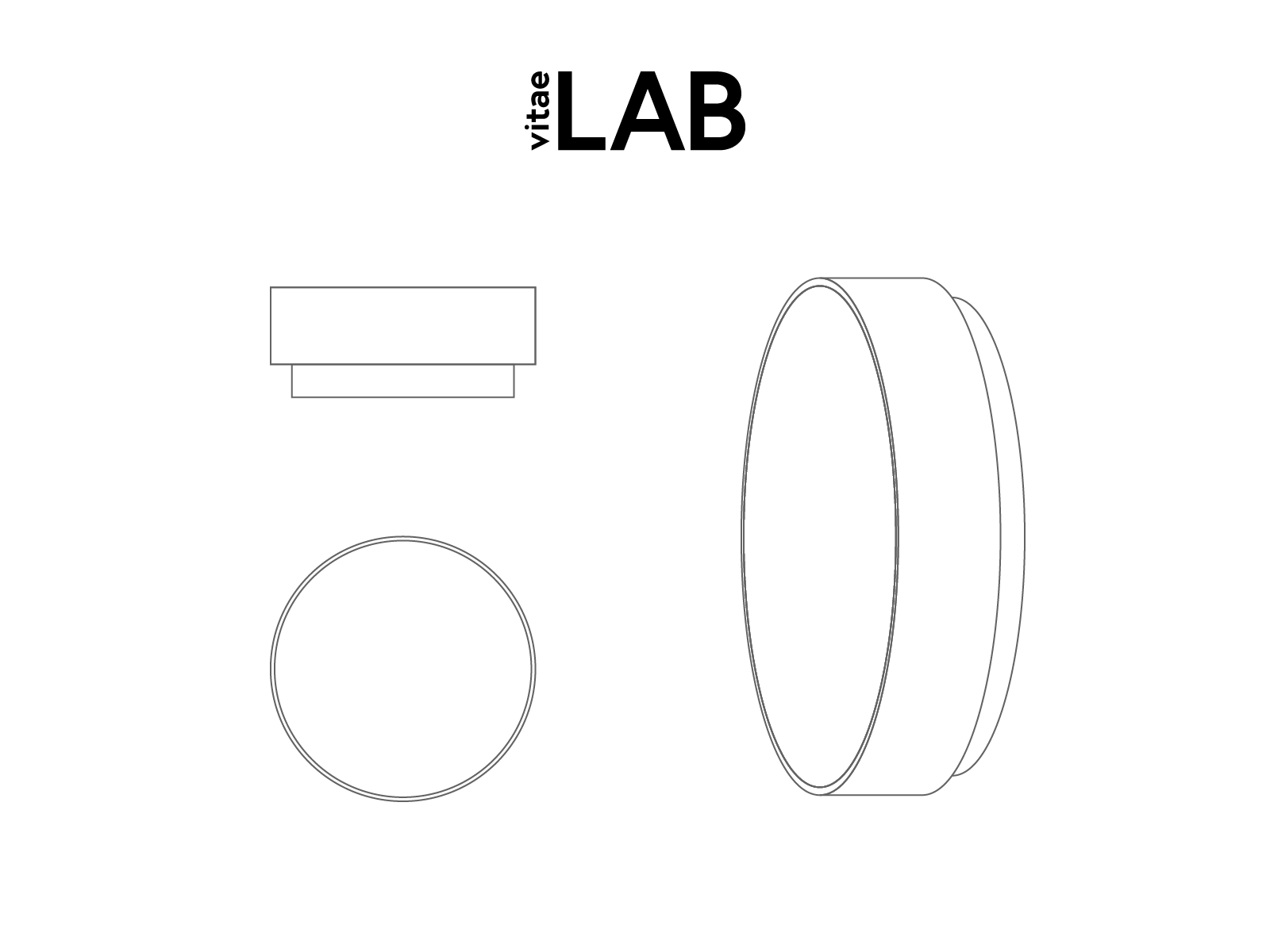 Nástěnné svítidlo Vitae LAB 05-01