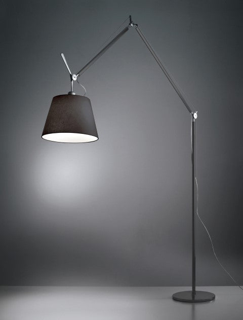 Tolomeo mega terra černá Artemide - stojací lampa