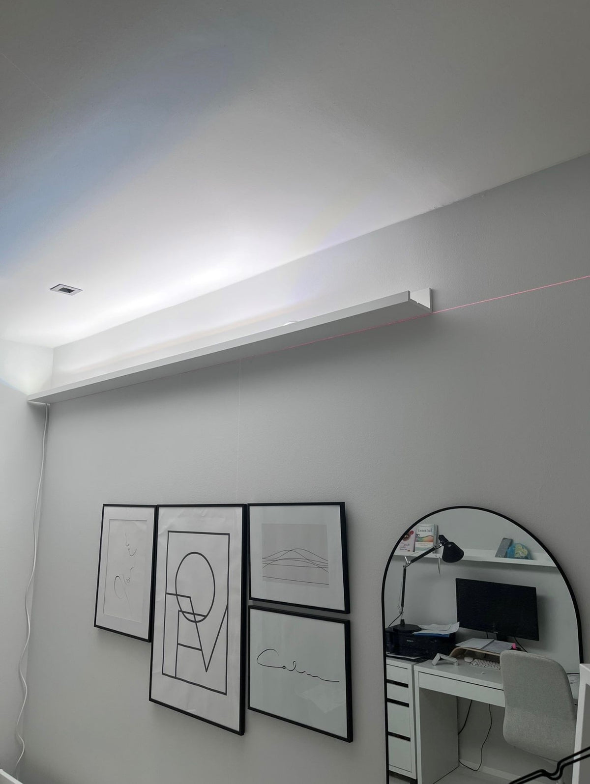 Lineární LED 30/60 svítidlo na nepřímé osvětlení