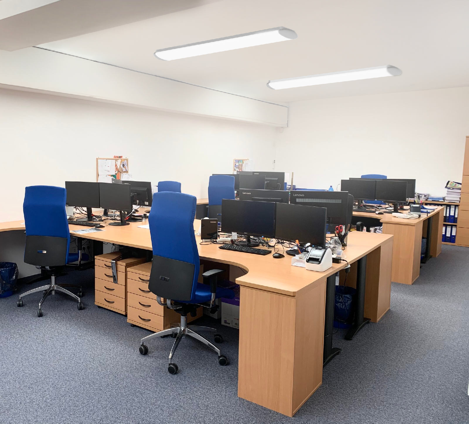 Svítidlo Pro INO Work - plnospektrální prokognitivní přisazené svítidlo do kanceláře