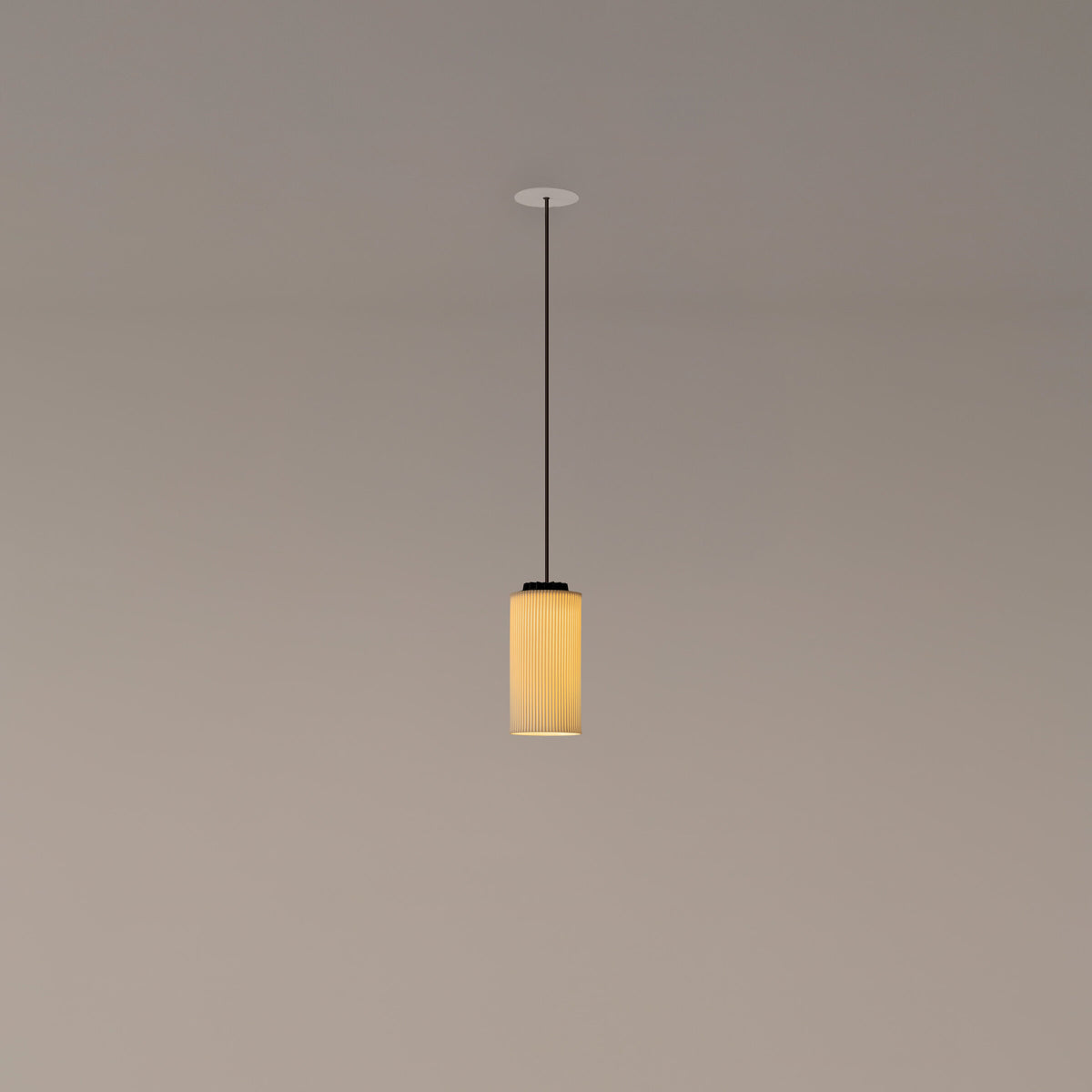 Cirio Simple – porcelán Pana bílý, zapuštěná rozeta bílá