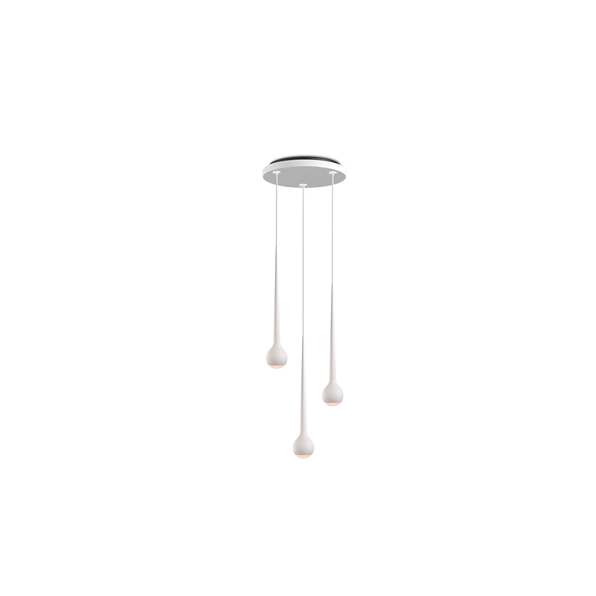 Falling Sun Chandelier Three