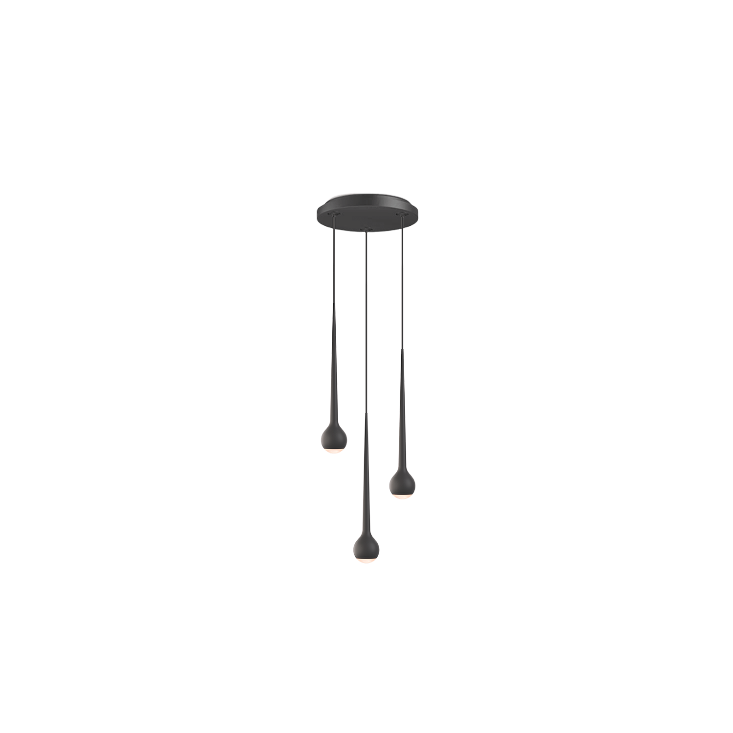 Falling Sun Chandelier Three