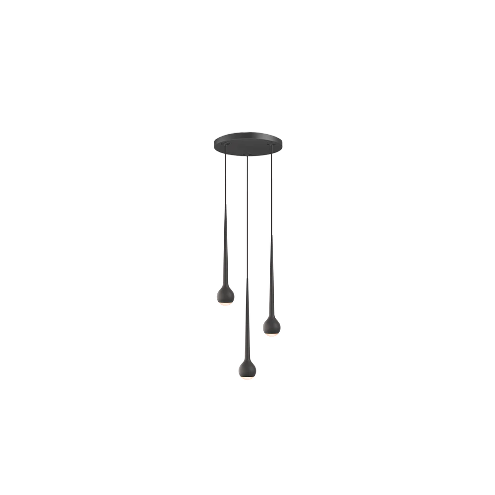 Falling Sun Chandelier Three