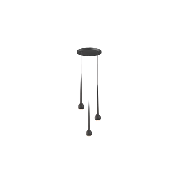 Falling Sun Chandelier Three
