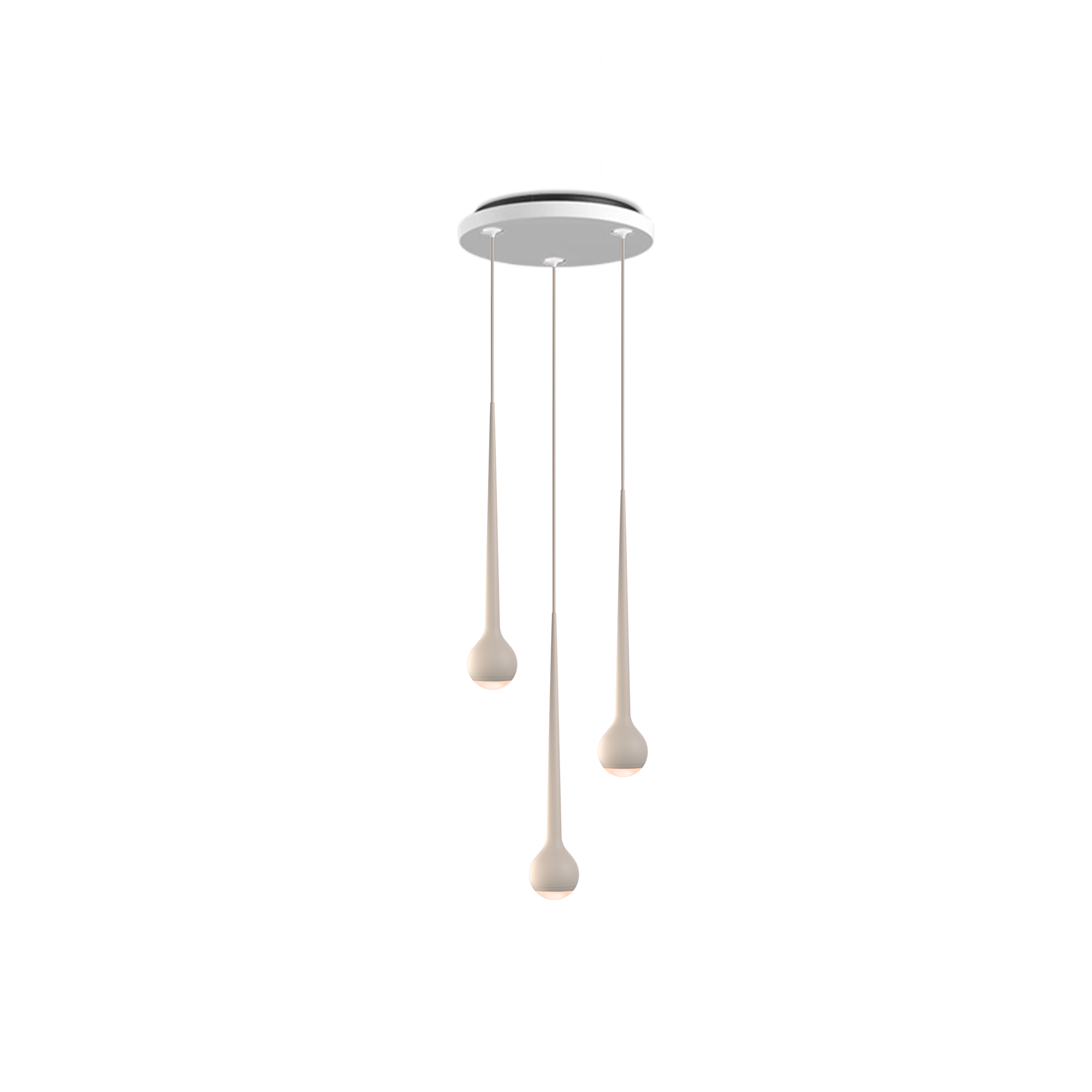 Falling Sun Chandelier Three