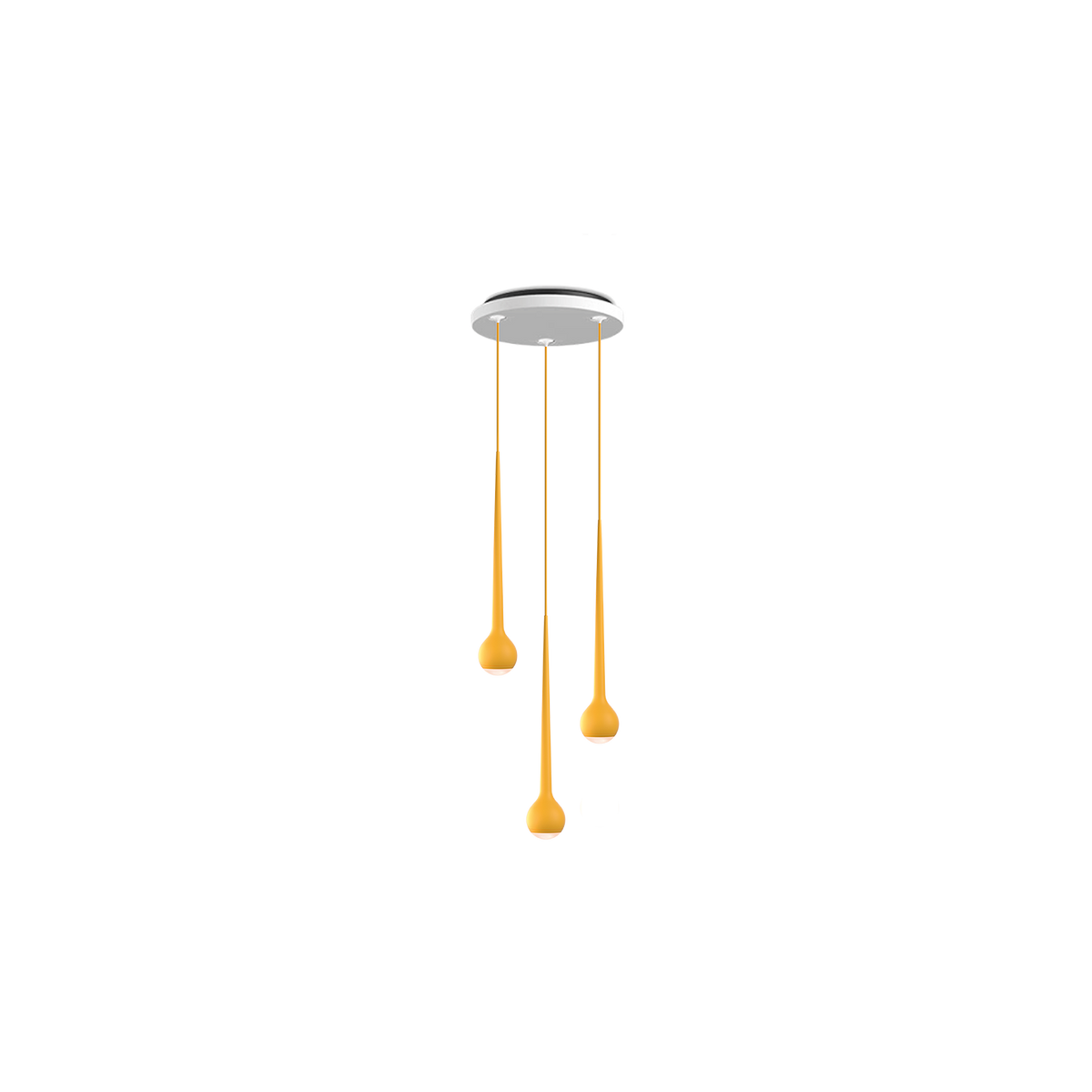 Falling Sun Chandelier Three