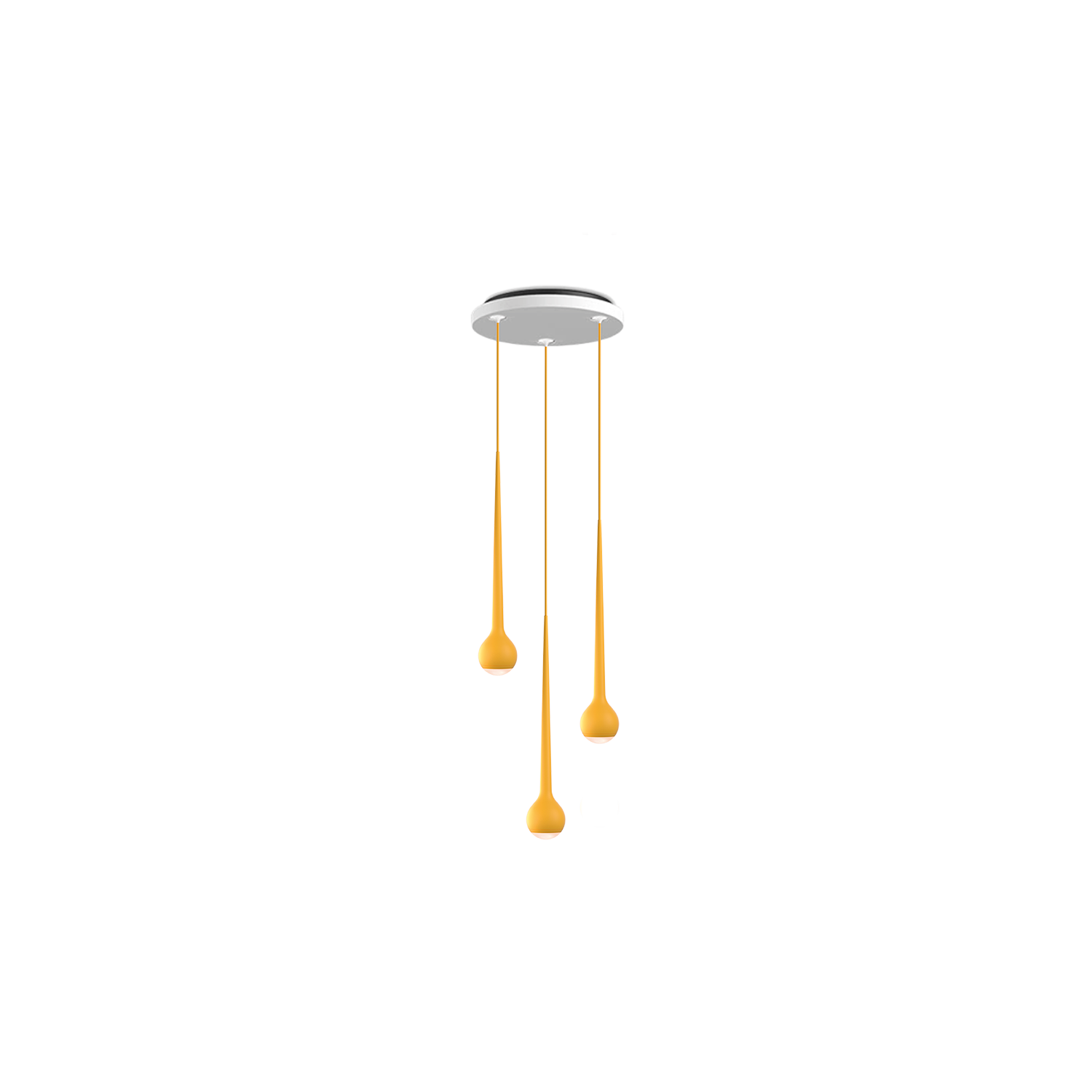 Falling Sun Chandelier Three
