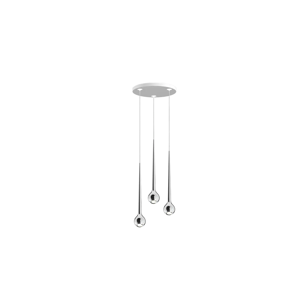 Falling Sun Chandelier Three