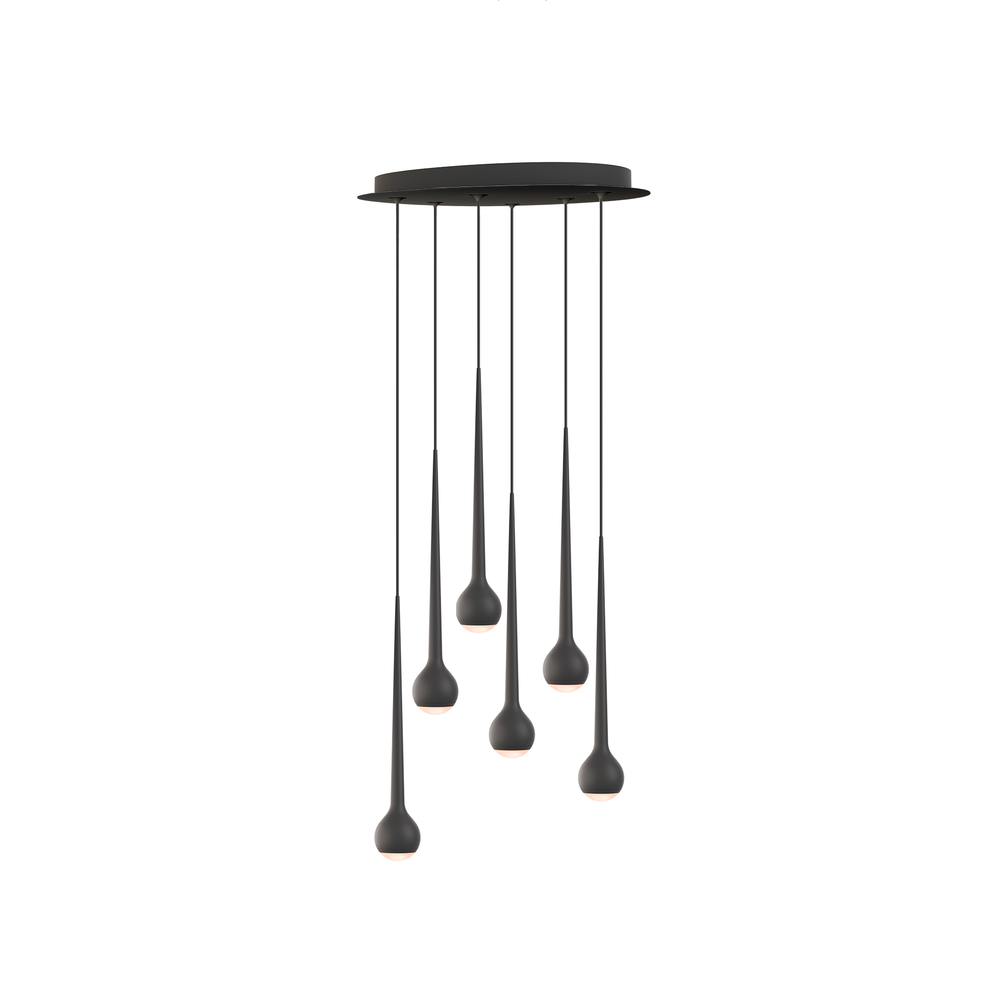 Falling Sun Chandelier Six & Nine