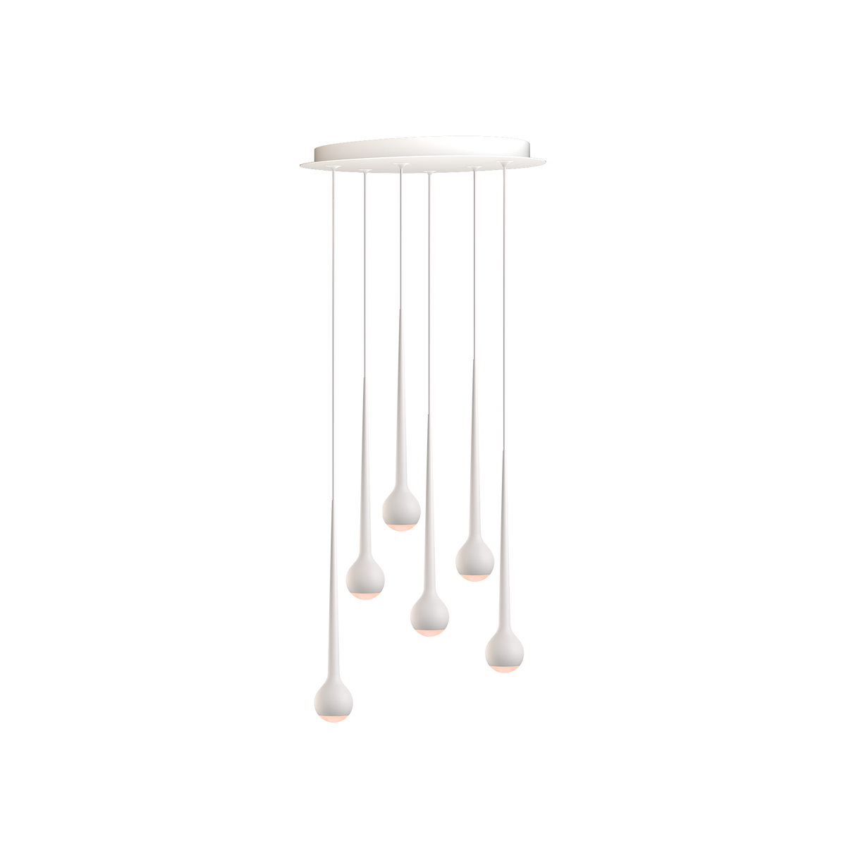 Falling Sun Chandelier Six & Nine