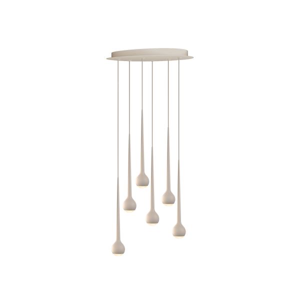 Falling Sun Chandelier Six & Nine