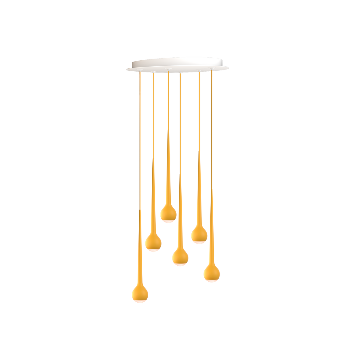 Falling Sun Chandelier Six & Nine