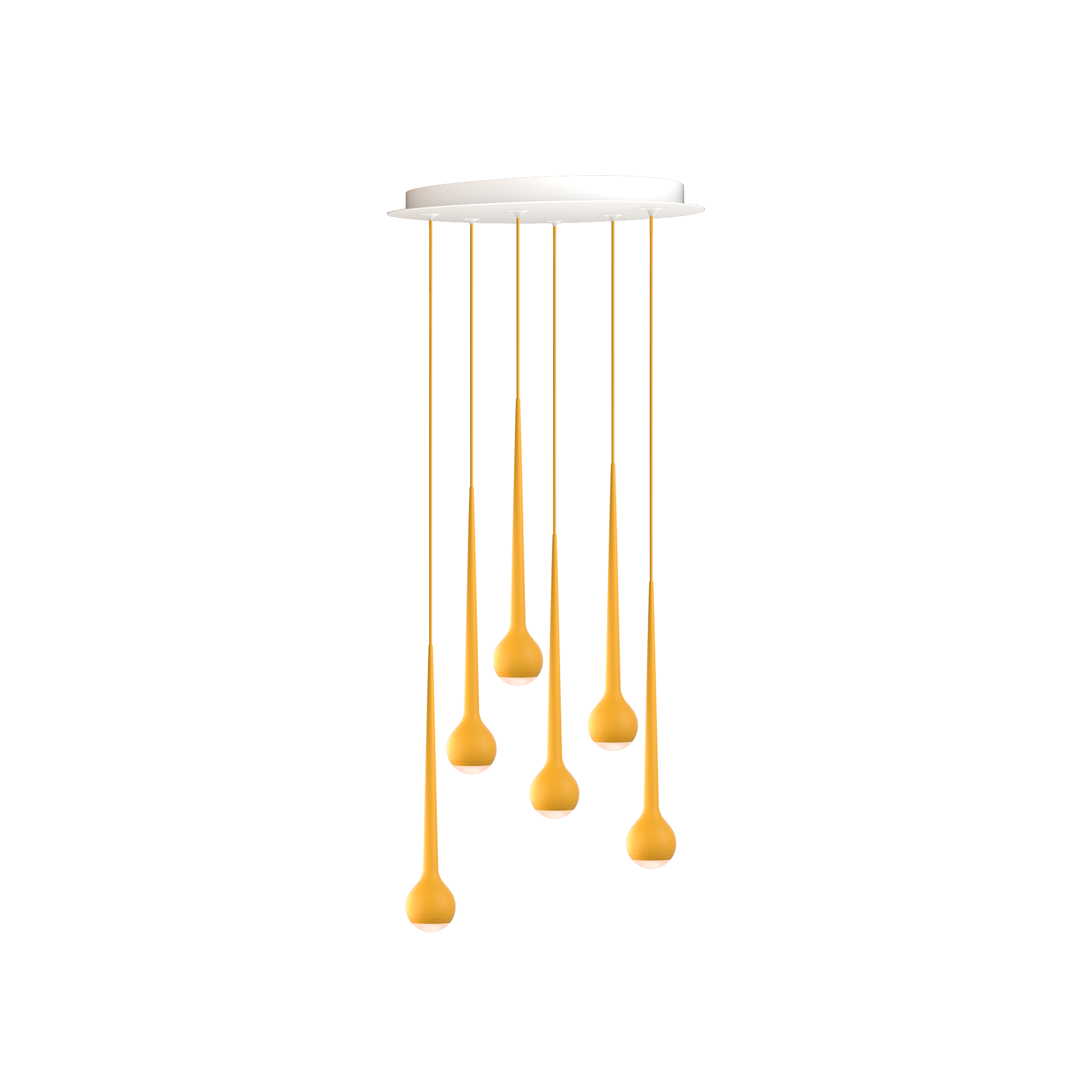 Falling Sun Chandelier Six & Nine