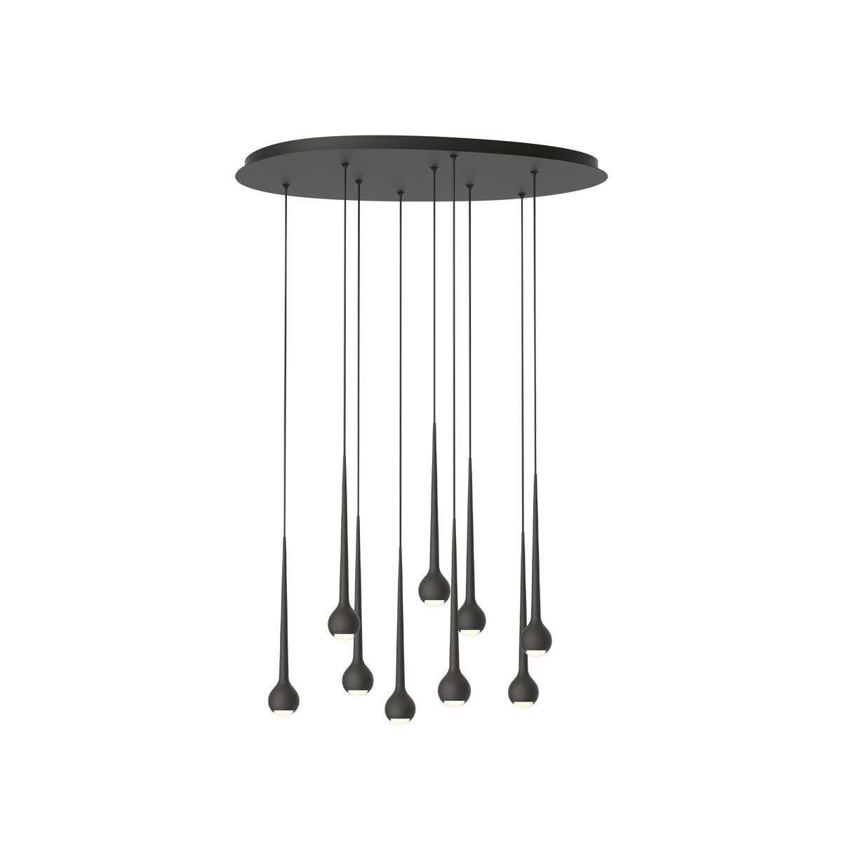 Falling Sun Chandelier Six & Nine
