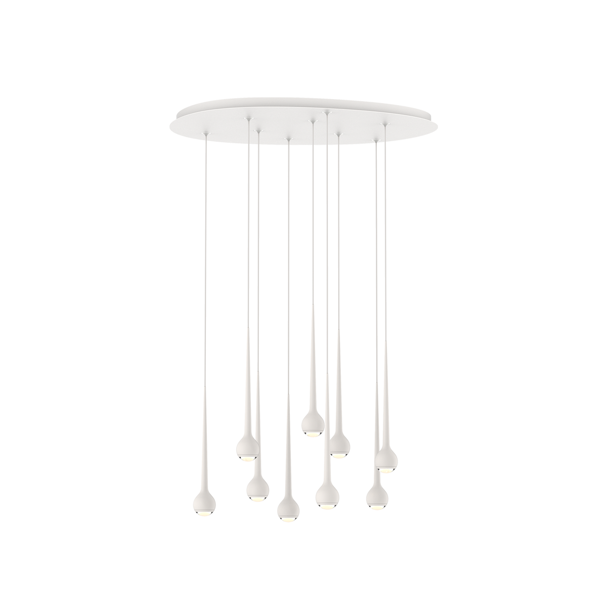 Falling Sun Chandelier Six & Nine