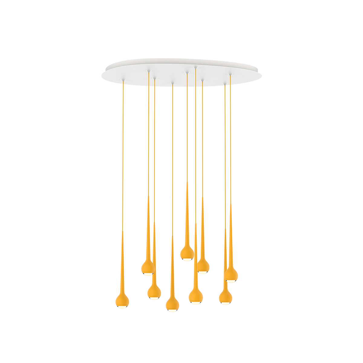 Falling Sun Chandelier Six & Nine