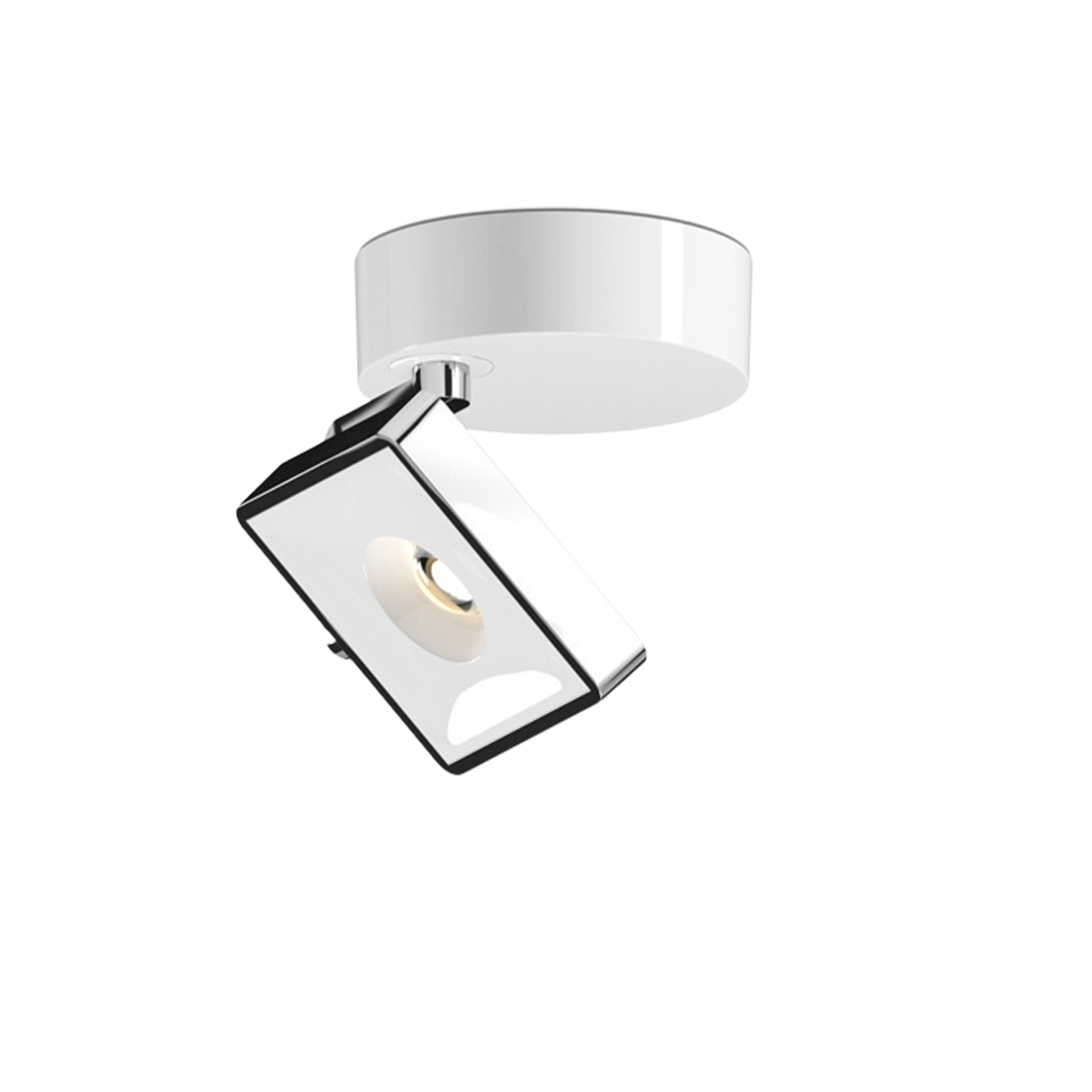 Studio GRAU – přisazená rozeta, Polished / White, Teplé 2700 K