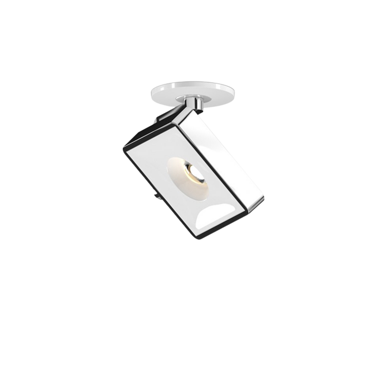 Studio GRAU – vestavná rozeta, Polished / White, Teplé 2700 K