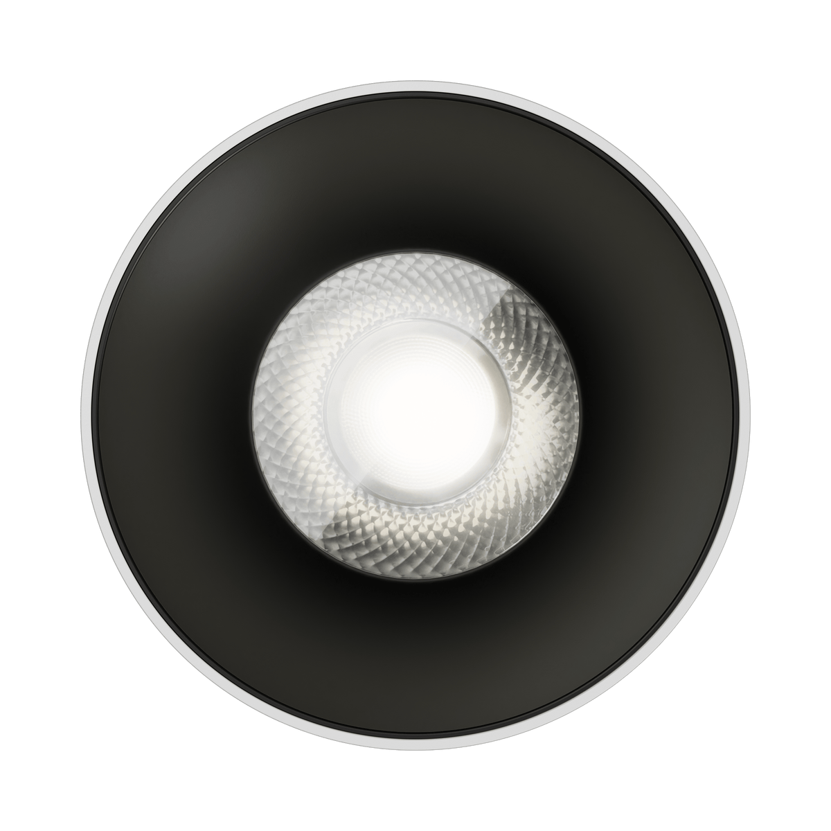 Set Downlight GRAU – detail čočkového reflektoru
